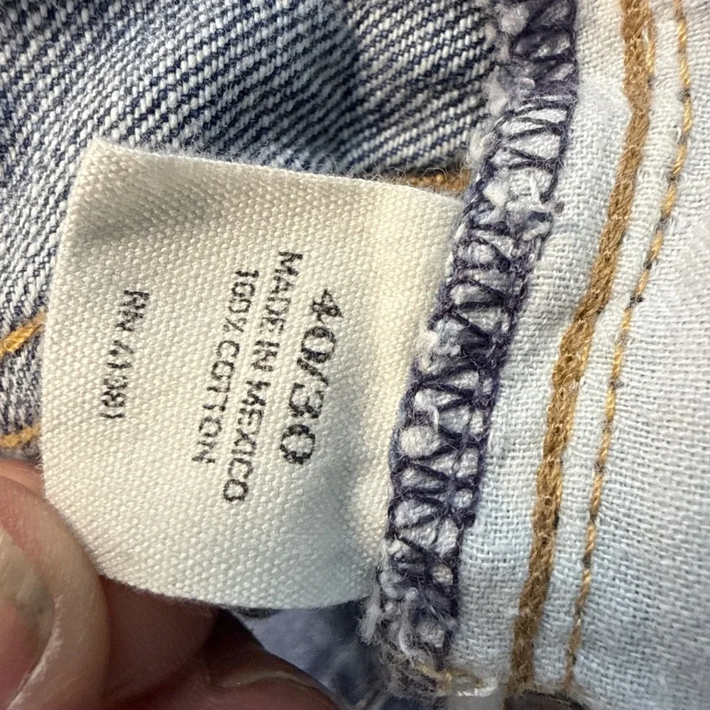 Men's Polo Ralph Lauren Denim Jeans White Label 381‎ Light Blue Wash 40x30